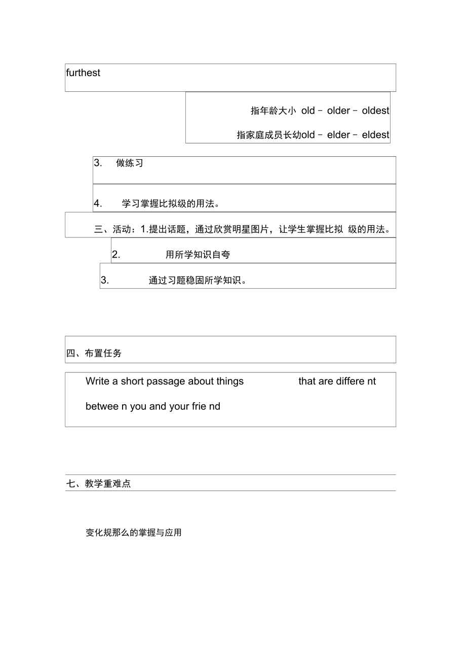 英语教学设计方案_第3页