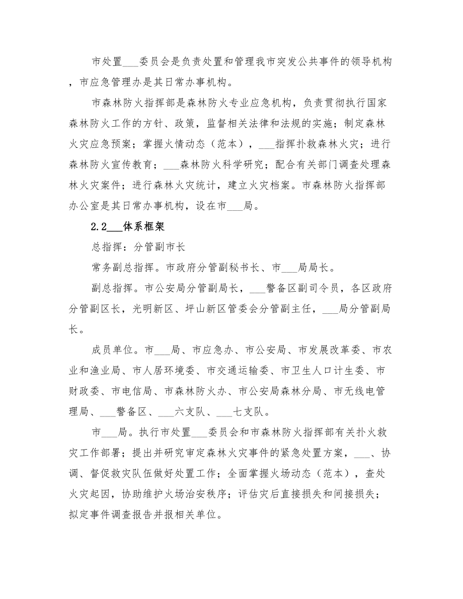 2022处置森林火灾现场应急预案_第3页