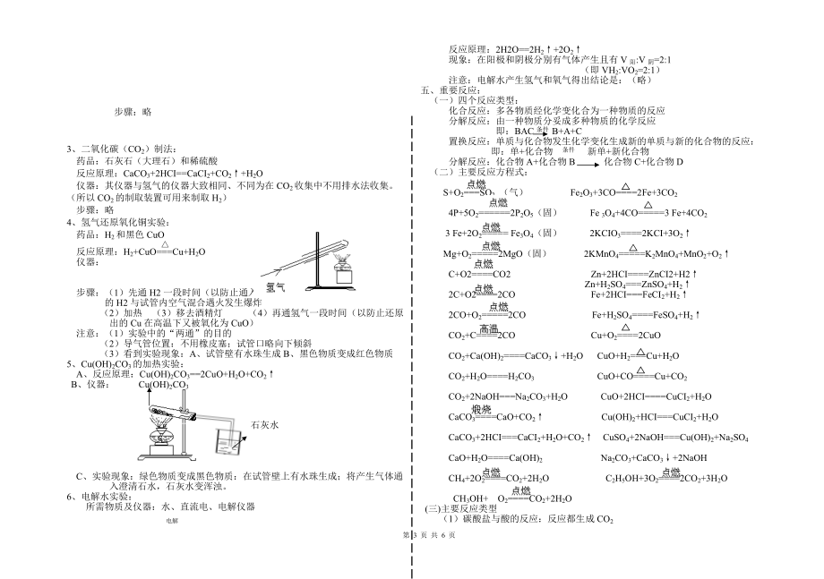 九年级化学框架图_第3页