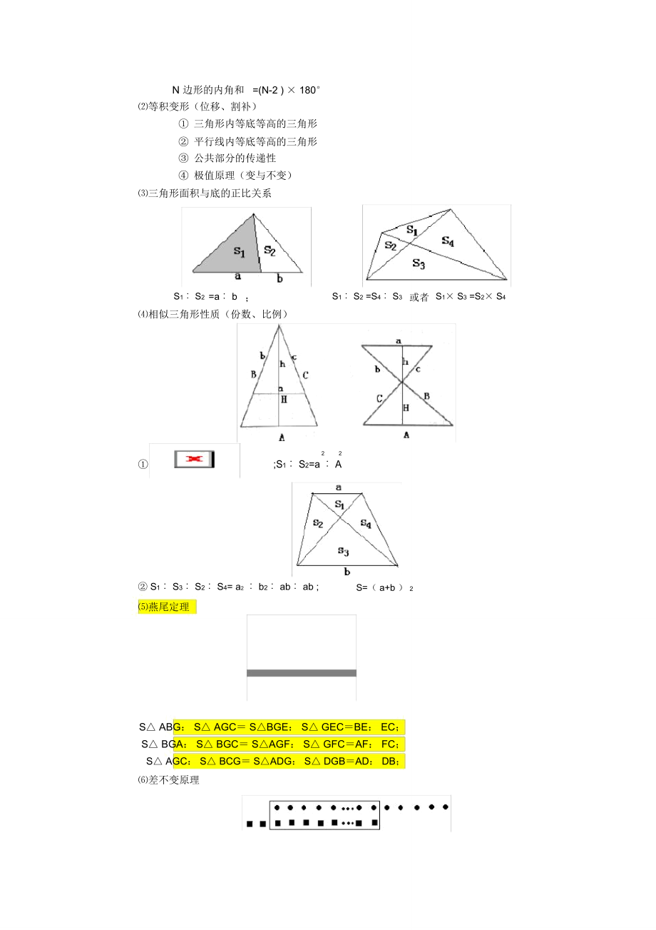 小学奥数知识点梳理_第4页