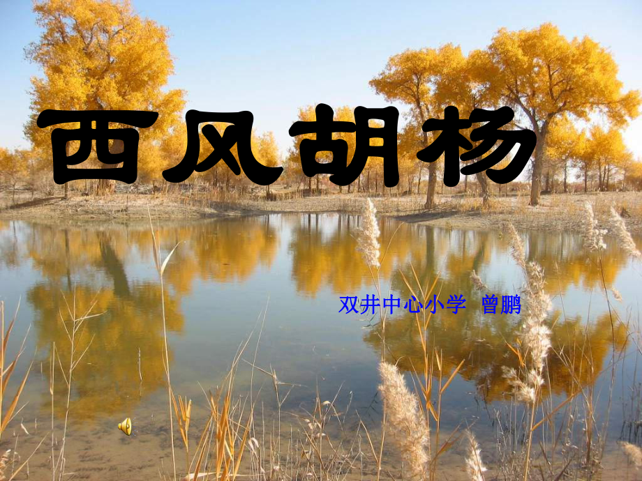 9西风胡杨_曾鹏_第1页