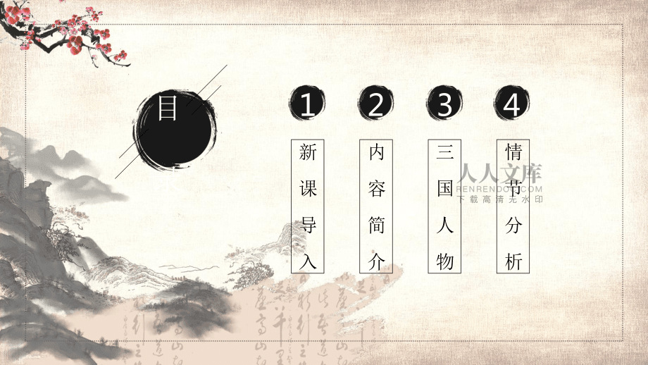 三國演義名著文字讀后感PPT課程教育資料_第2頁