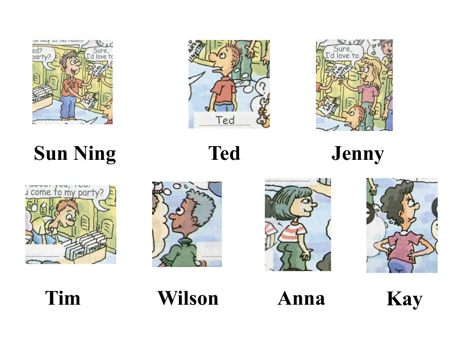 人教版初中英語八年級(jí)上冊(cè)第九單元can you come to my party 課件設(shè)計(jì)_第4頁(yè)