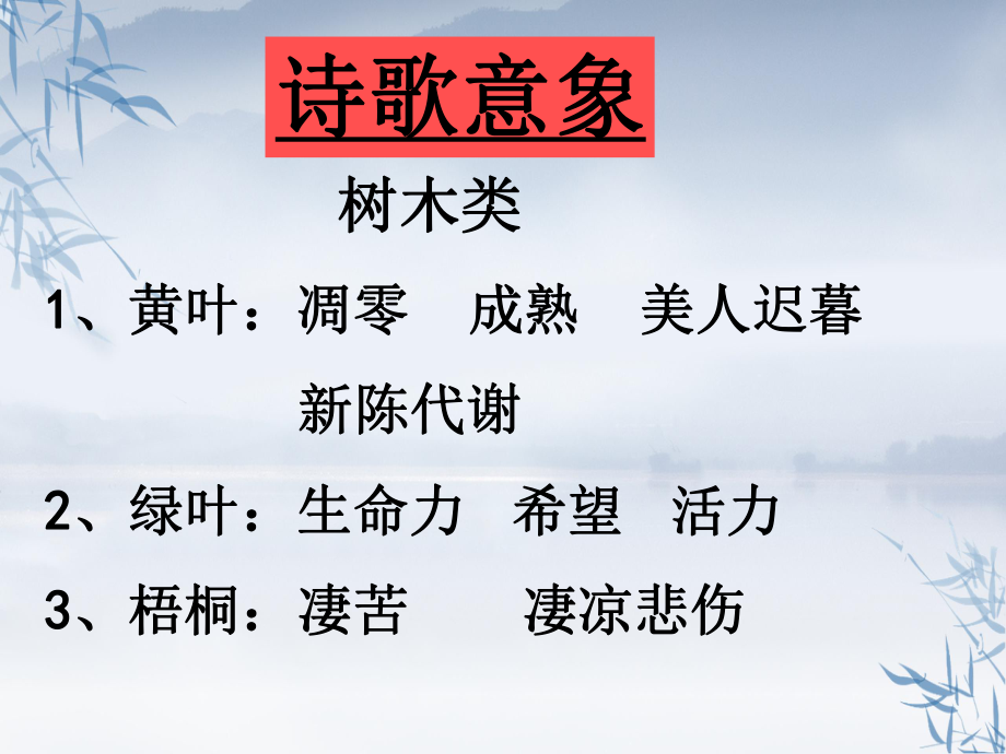 诗歌鉴赏之景物形象上课_第3页