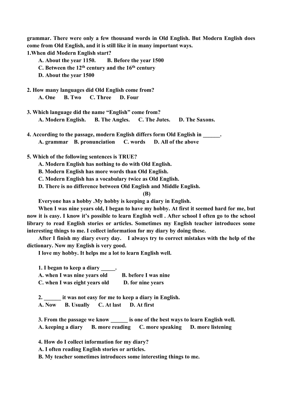 外研版英語八年級上Module_1_How_to_learn_English_第3頁