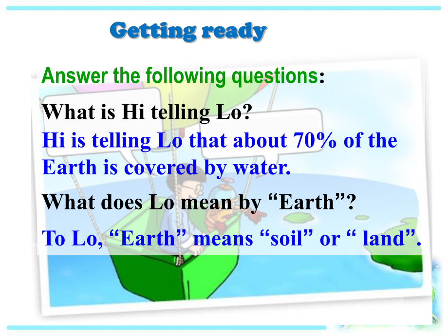 牛津版七年級(jí)英語(yǔ)上冊(cè)-Unit-3《Protect-the-Earth》_第5頁(yè)