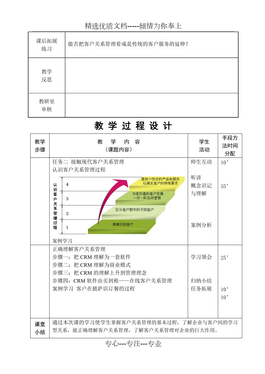 《客户关系管理》教案(共44页)_第4页