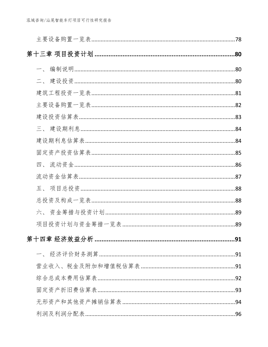 河源智能車燈項目可行性研究報告范文模板 (1)_第5頁