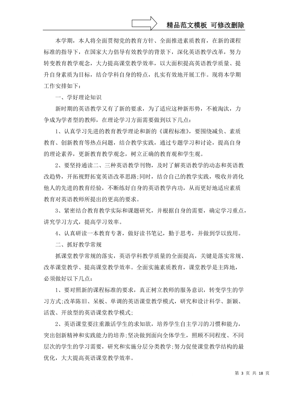 小學(xué)教師教學(xué)計劃匯編7篇_第3頁