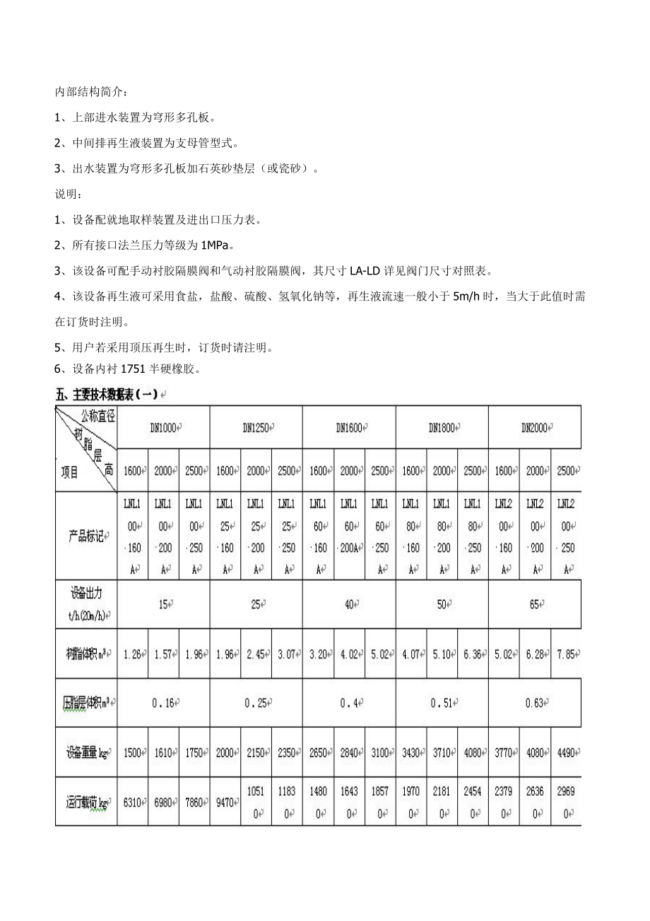水處理設備技術參數(shù)_第3頁