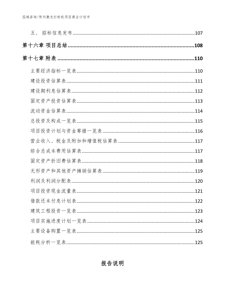 贺州激光打标机项目商业计划书(模板范本)_第5页