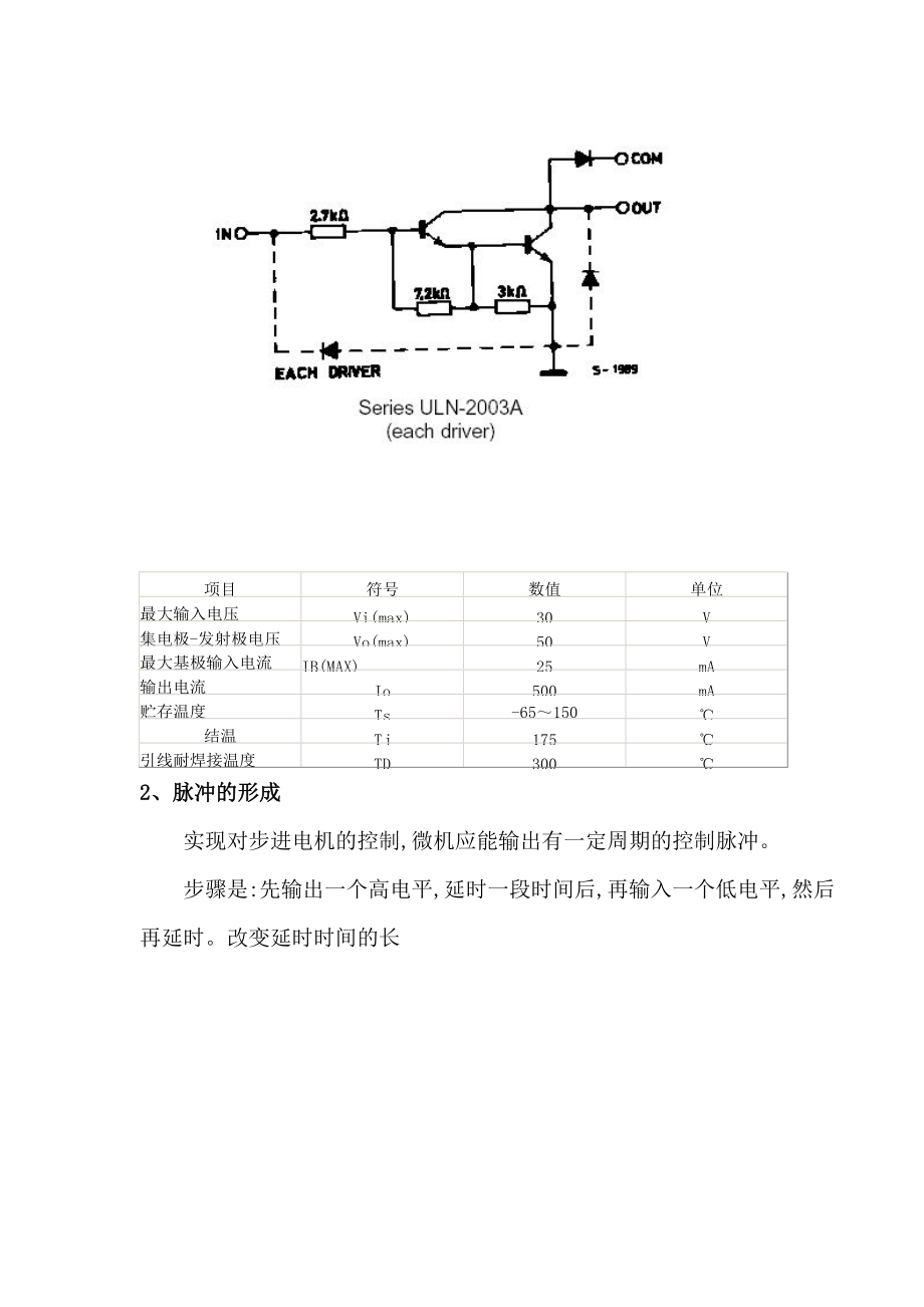 基于8255的步進(jìn)電機(jī)控制系統(tǒng)設(shè)計_第4頁