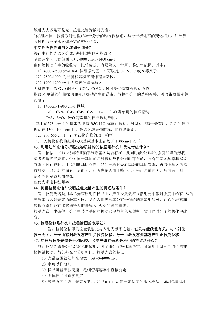 振動光譜作業(yè)_第4頁