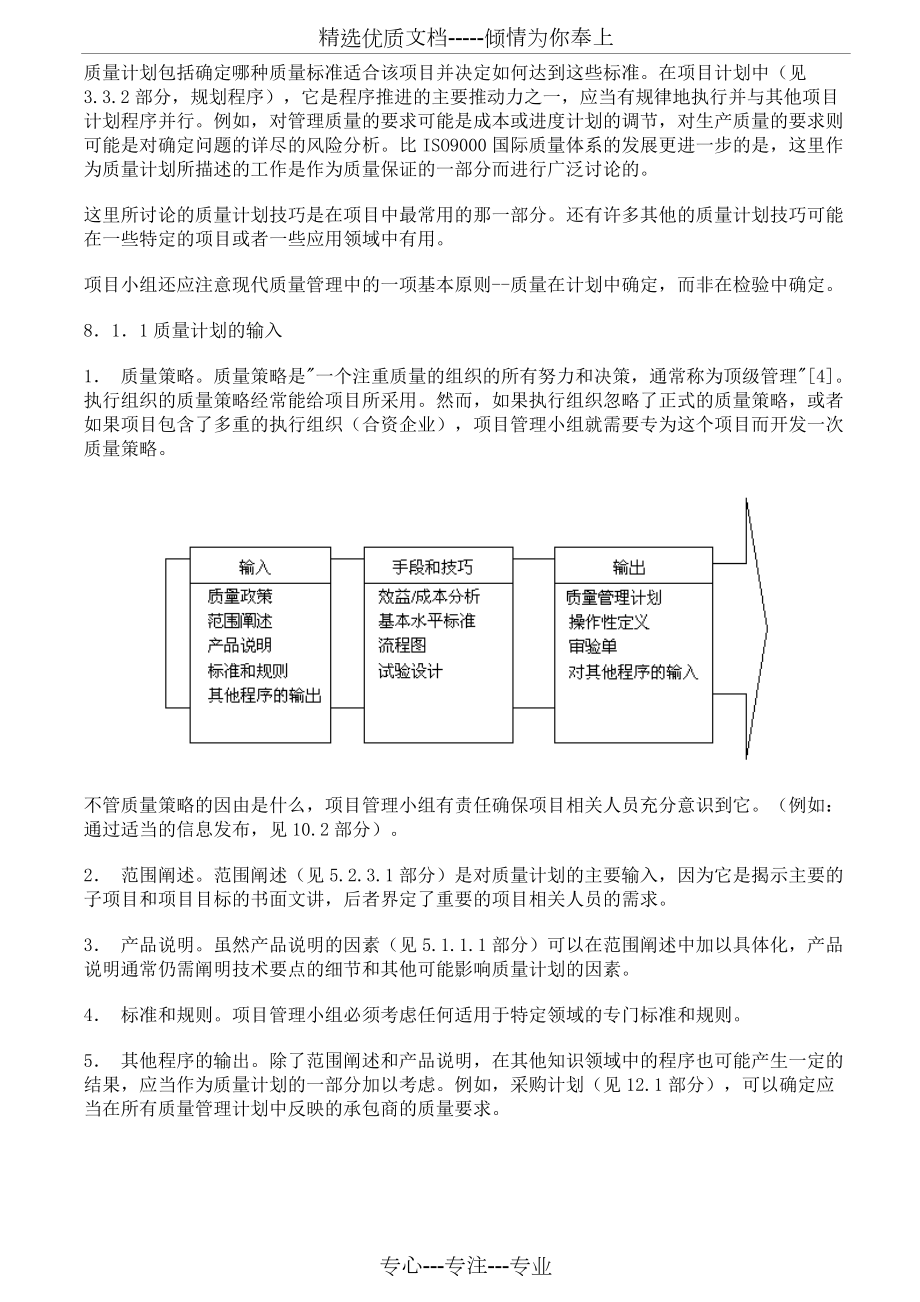 项目质量管理的主要内容(共8页)_第3页