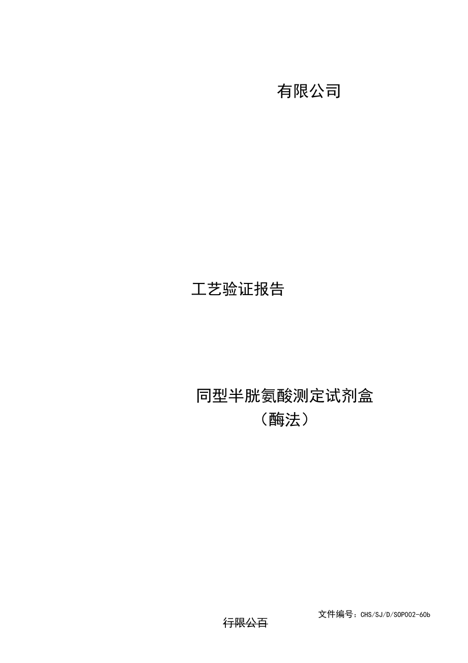 Hcy工藝驗證報告_第1頁