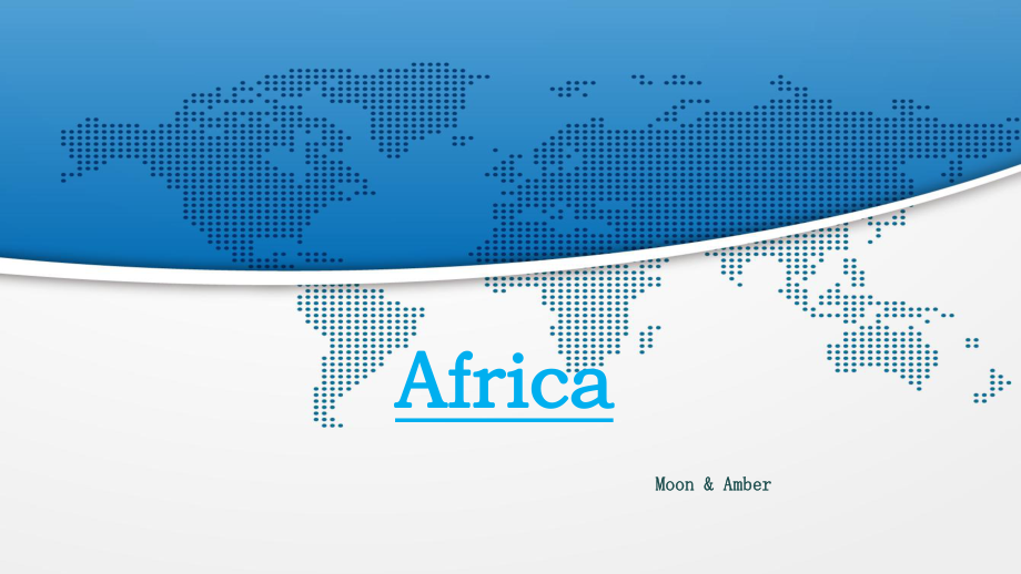 African非洲英文PPT_第1页