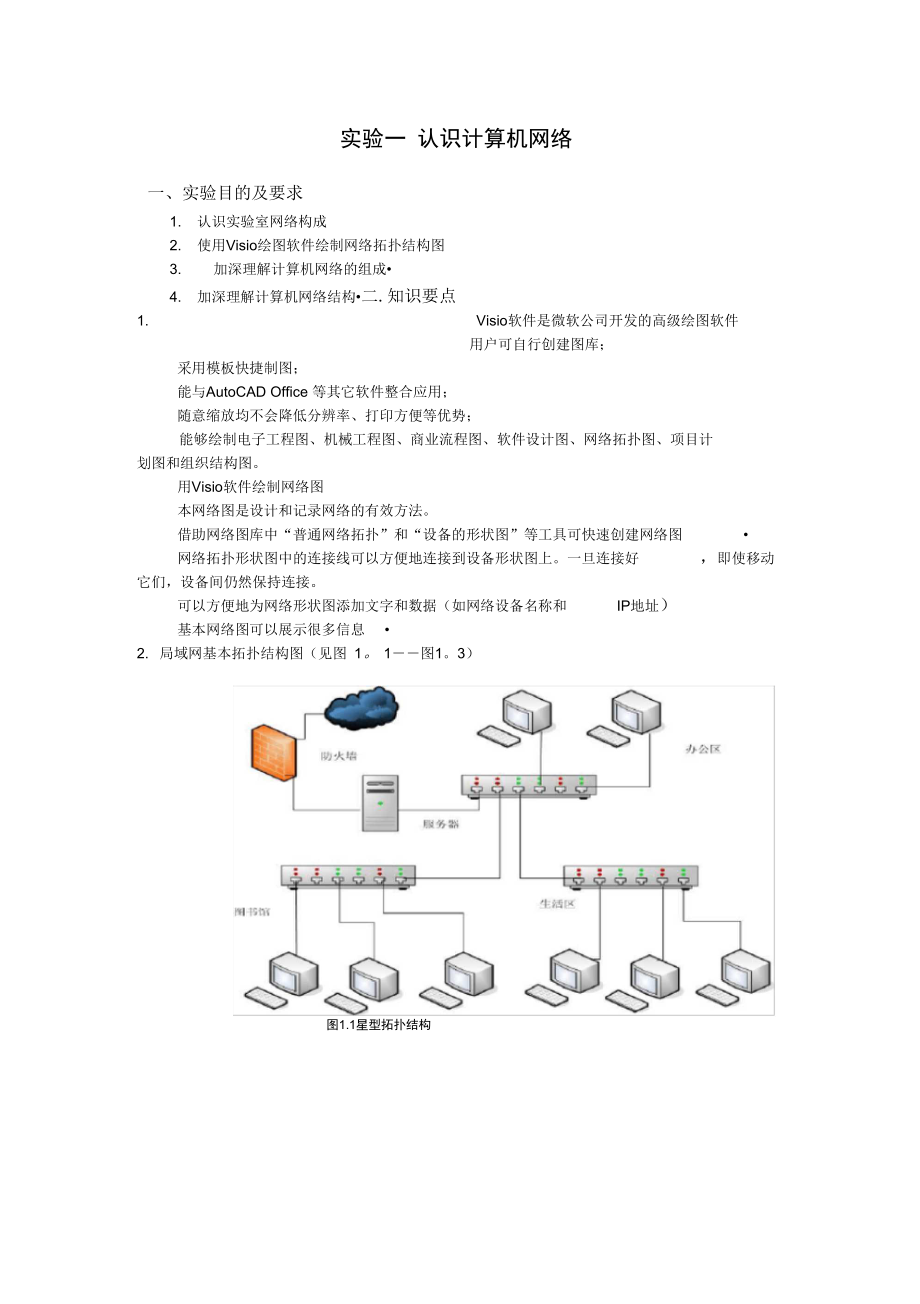 數(shù)據(jù)通信與計算機網(wǎng)絡實驗指導1_第3頁
