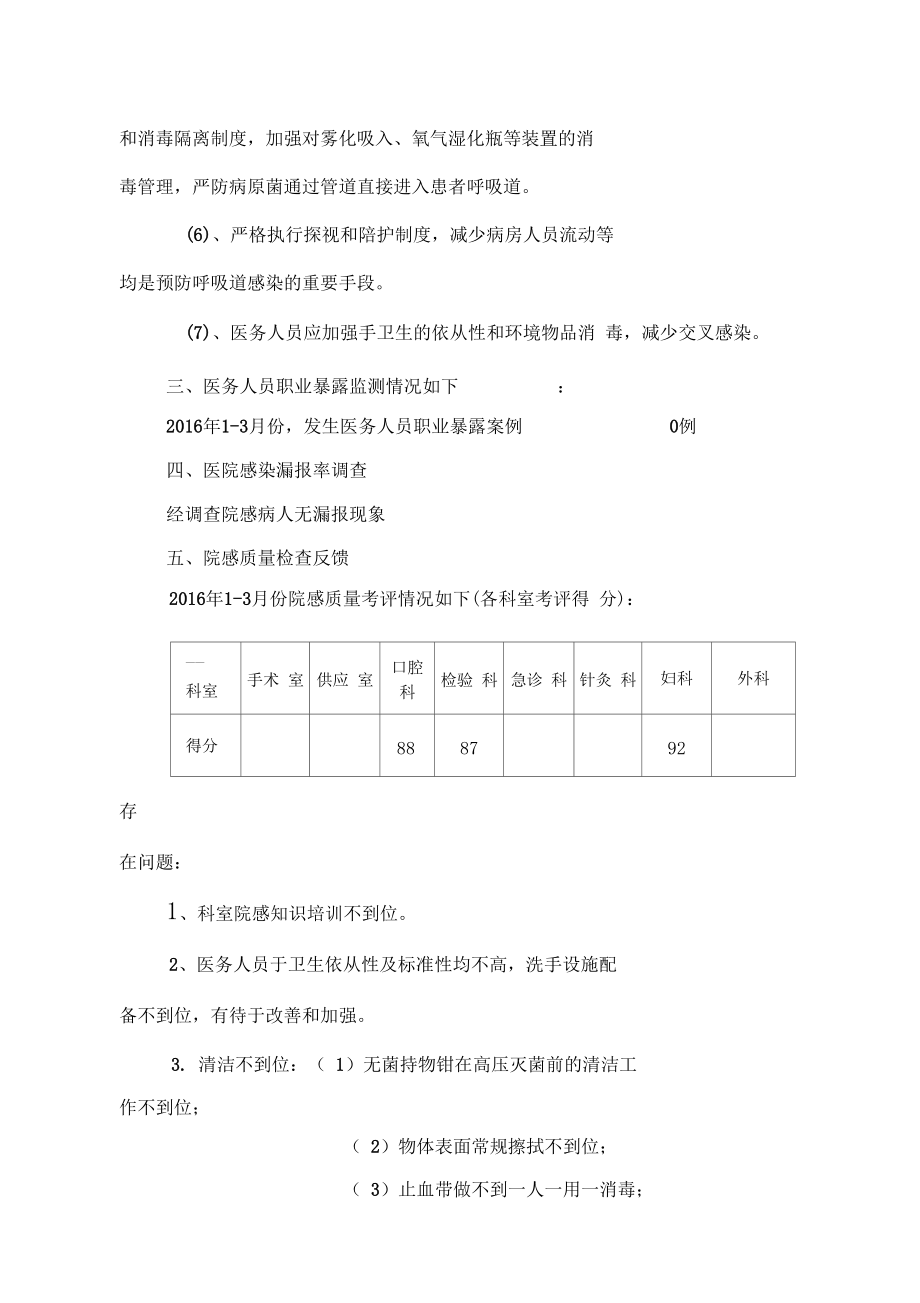 年医院感染管理简讯_第3页