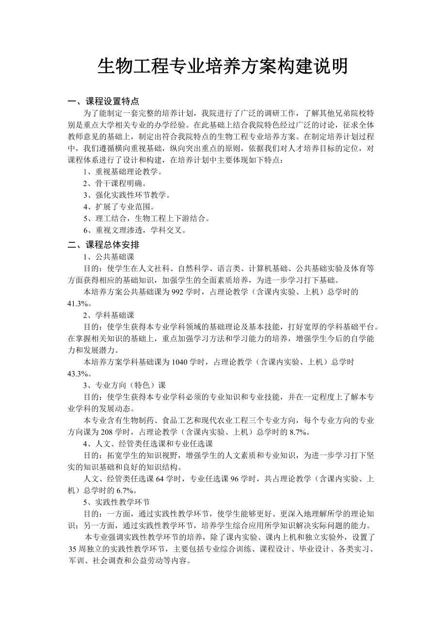 江蘇科技大學生物工程課程教學大綱生物與環境工程學院目_第4頁