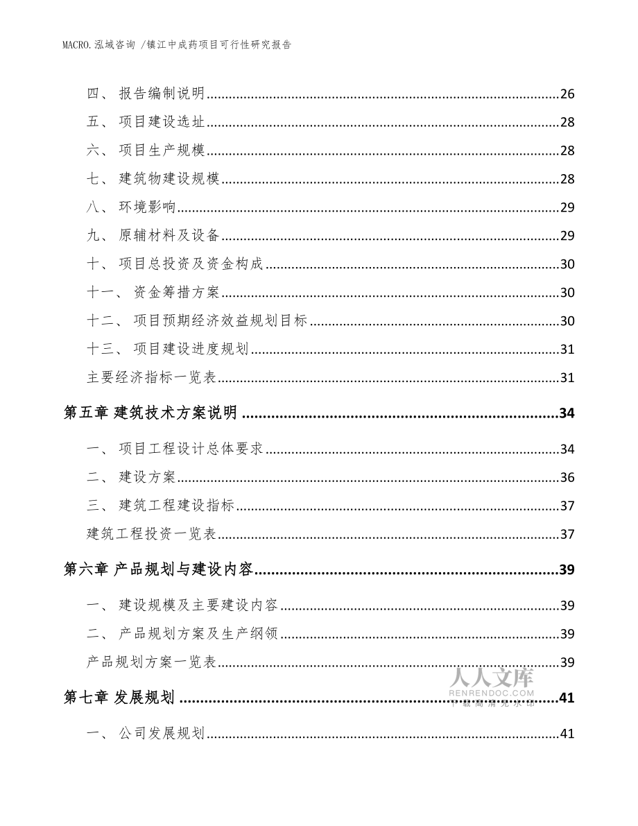镇江中成药项目可行性研究报告(模板范文)_第2页