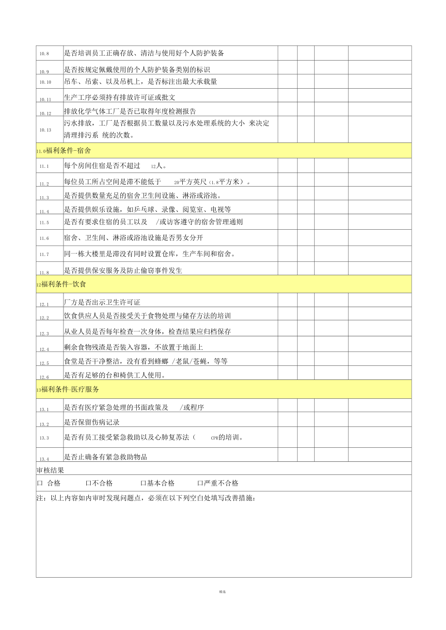 社会责任内审评估报告表_第4页