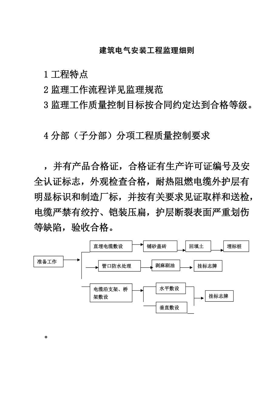 建筑电气安装监理管理细则样本(共58页)_第3页