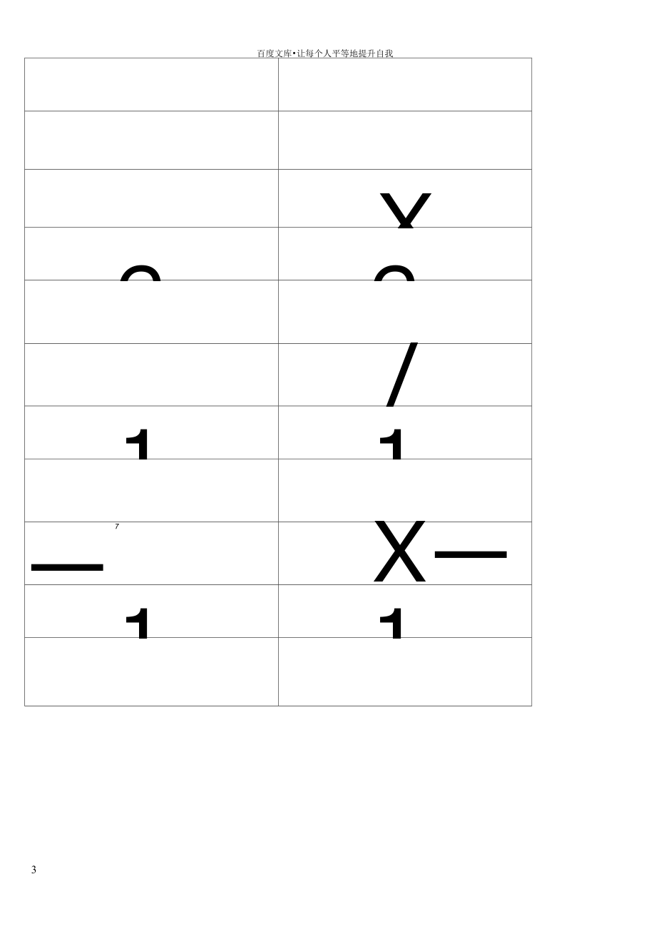 小学拼音字母卡片(带声调四线格版)_第3页