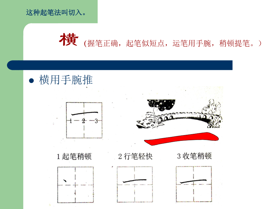 小學一年級硬筆書法入門班教學課件_第4頁