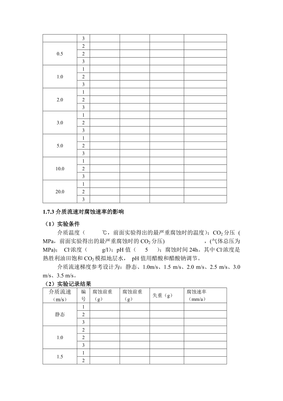N80腐蝕實驗方案_第4頁