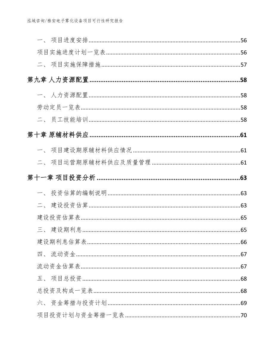 雅安电子雾化设备项目可行性研究报告(模板)_第4页