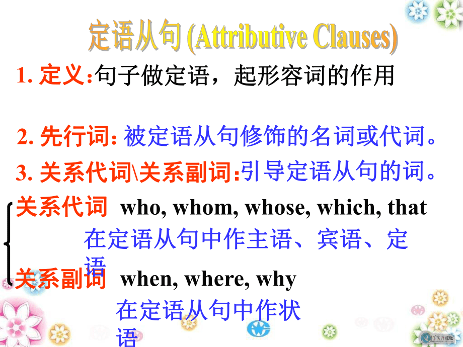 高中一年级英语必修3第三课时课件_第4页
