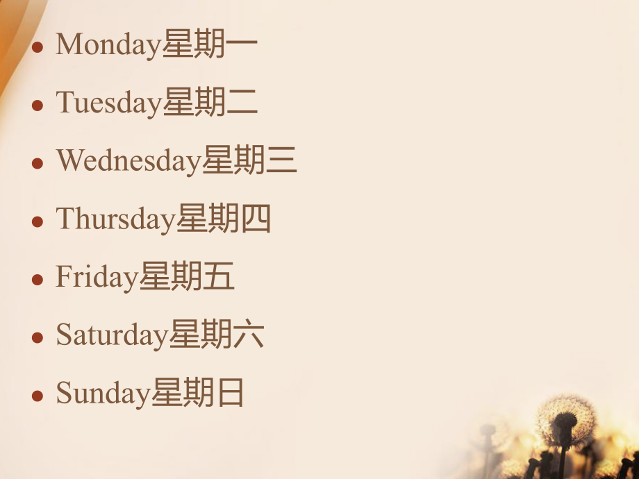 小学英语 日常表达之日期_第3页