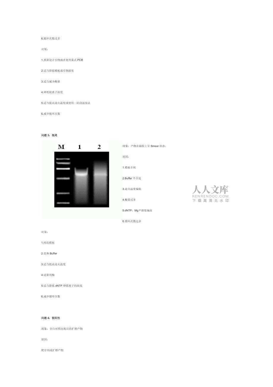 PCR常見問題分析及對策_第2頁