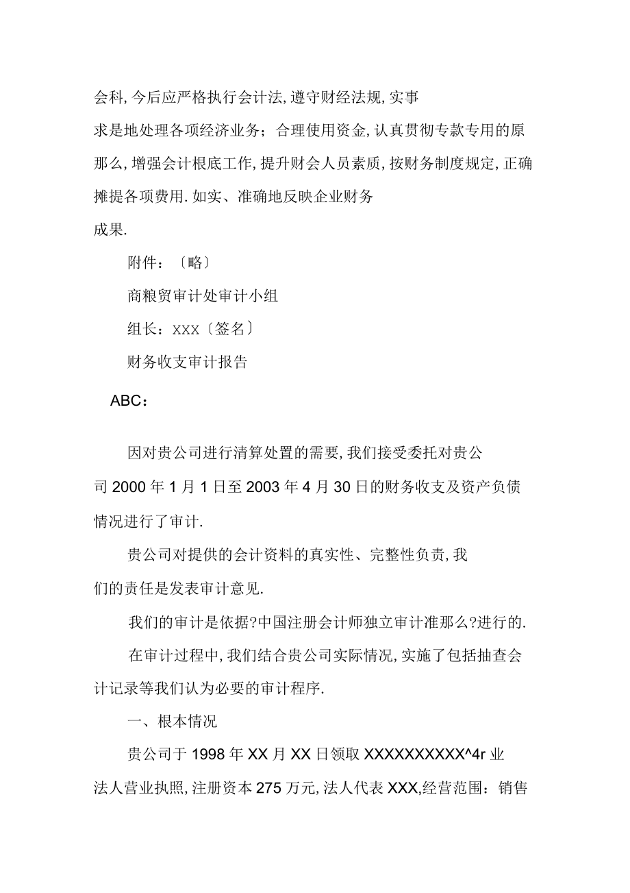 财务收支情况审计报告_第5页