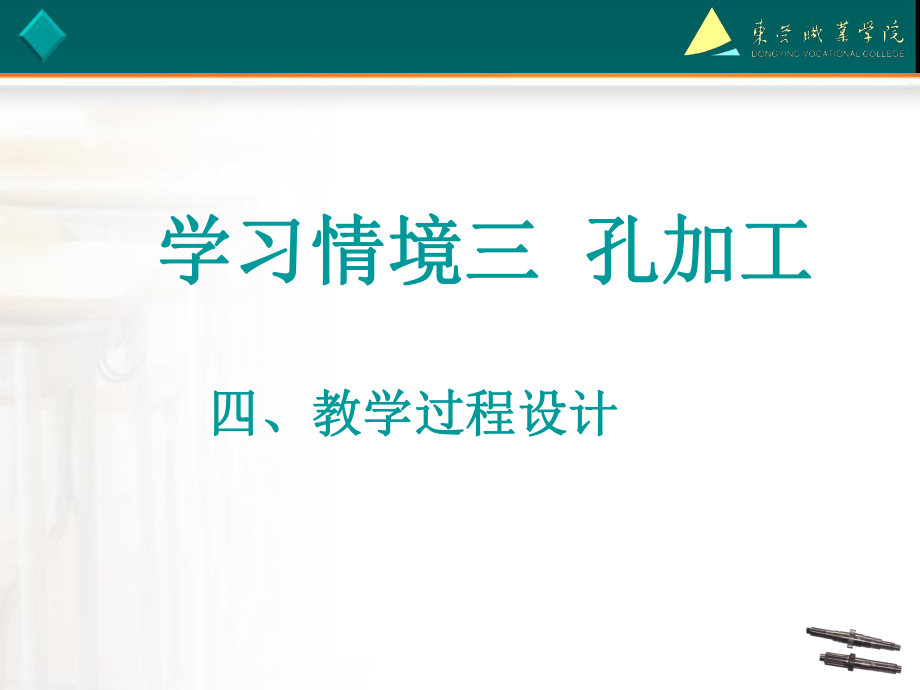 学习情境31钻削孔加工_第1页
