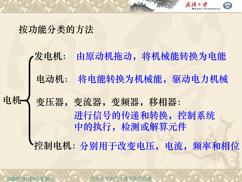 武漢大學(xué)電機(jī)學(xué)第1章_導(dǎo)論(200610)_第4頁(yè)