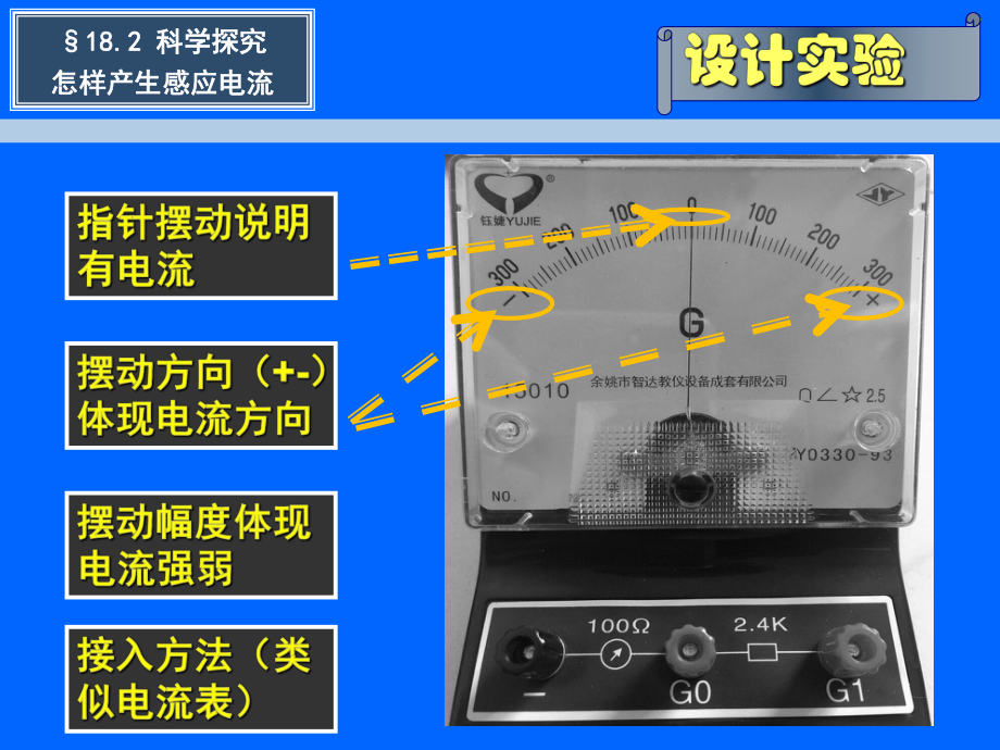 第二節(jié)科學(xué)探究:怎樣產(chǎn)生感應(yīng)電流_第4頁