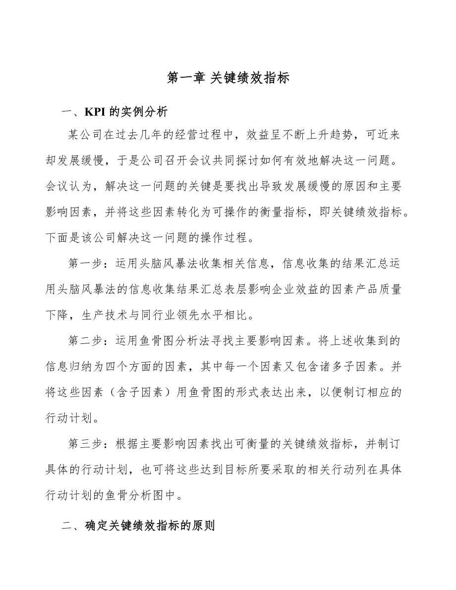 无烟煤公司绩效管理工具分析范文_第4页