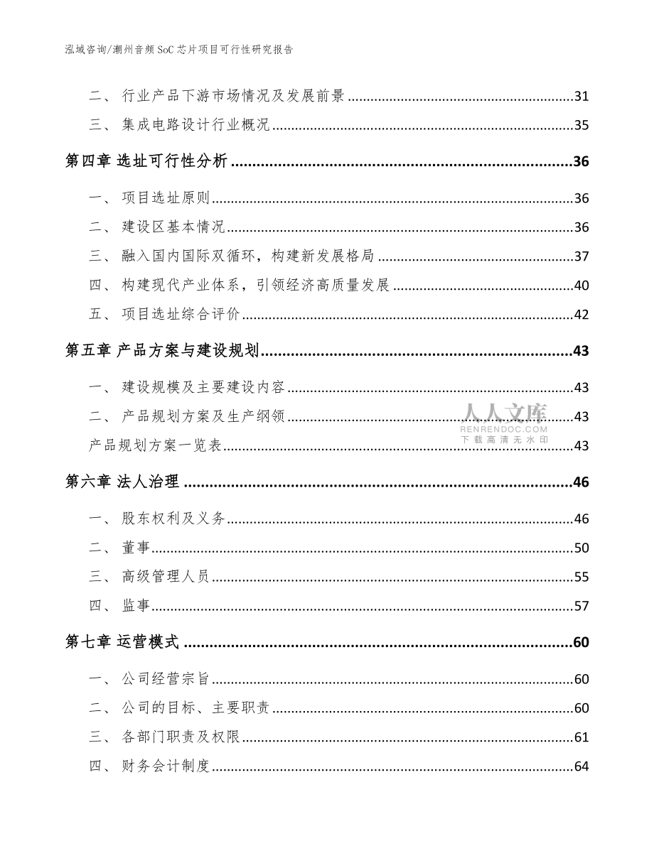 潮州音频SoC芯片项目可行性研究报告范文_第2页