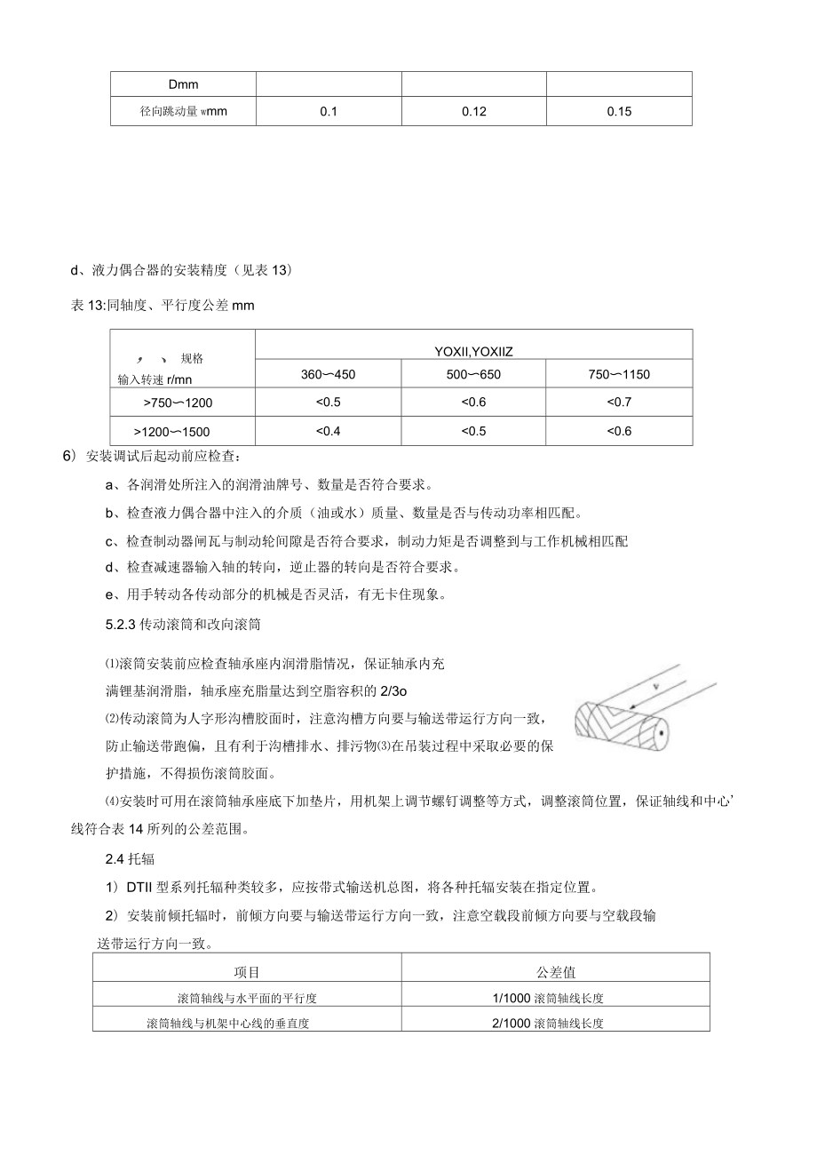 DTII皮帶機安裝與調式說明_第5頁