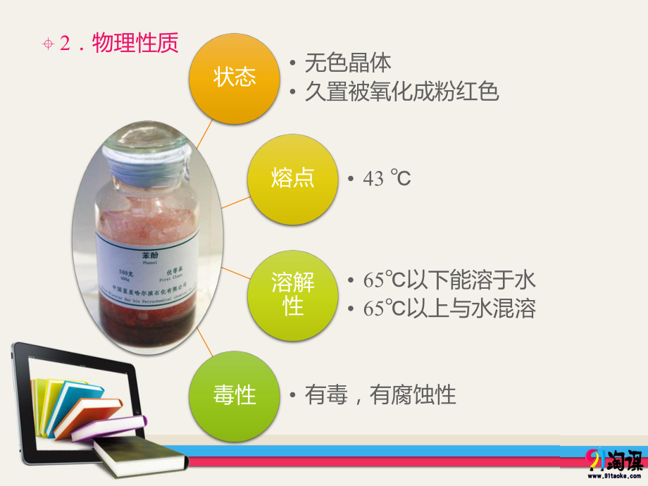 【人教版 高中化学选修5 PPT课件】3.1.2 酚_第5页