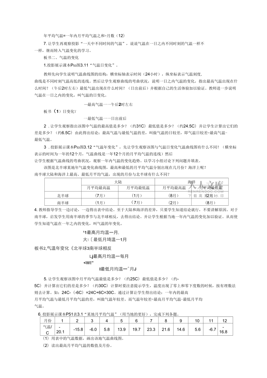 气温的变化与分布_第2页