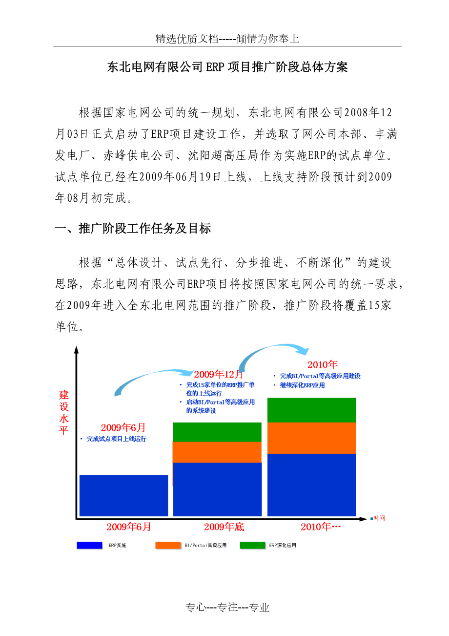 電網(wǎng)ERP項目推廣階段總體方案_第1頁