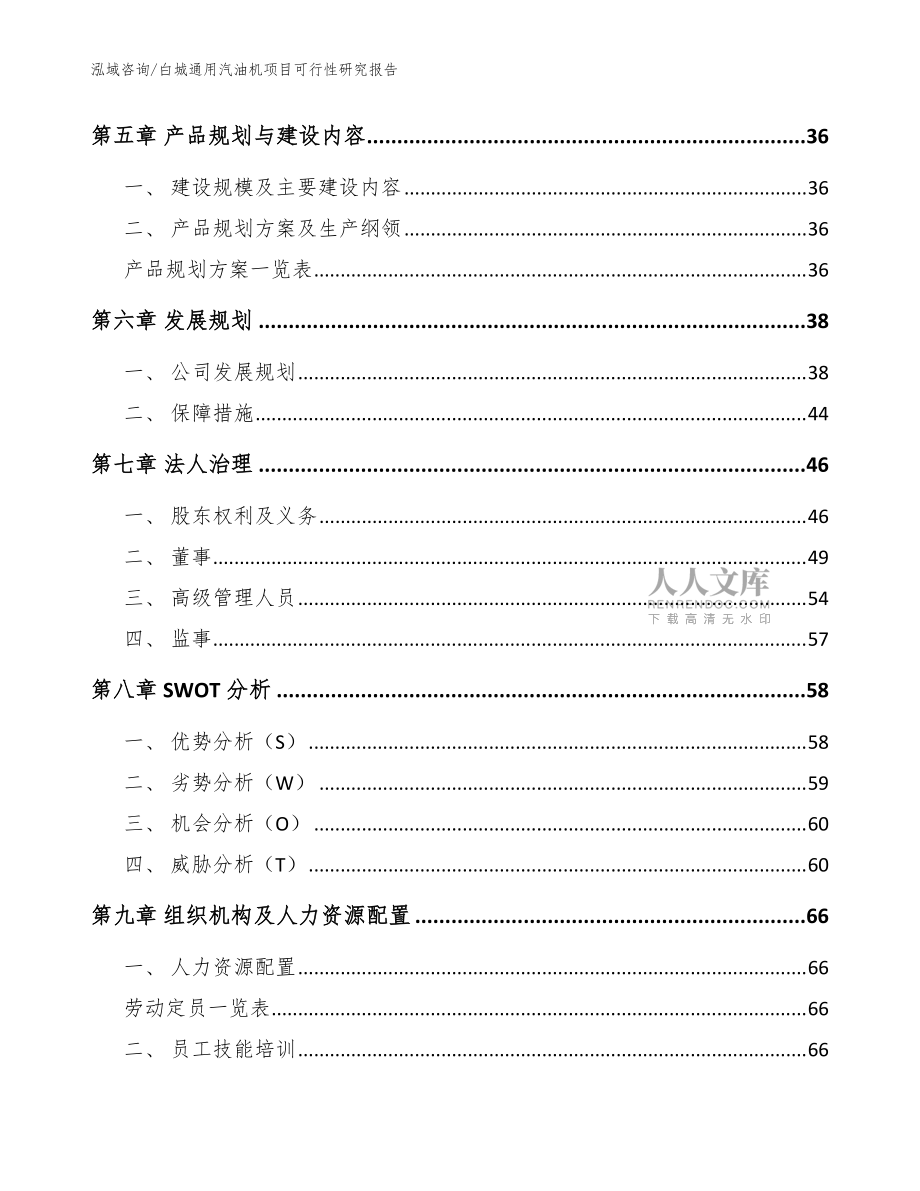 白城通用汽油機(jī)項(xiàng)目可行性研究報告【范文】_第2頁