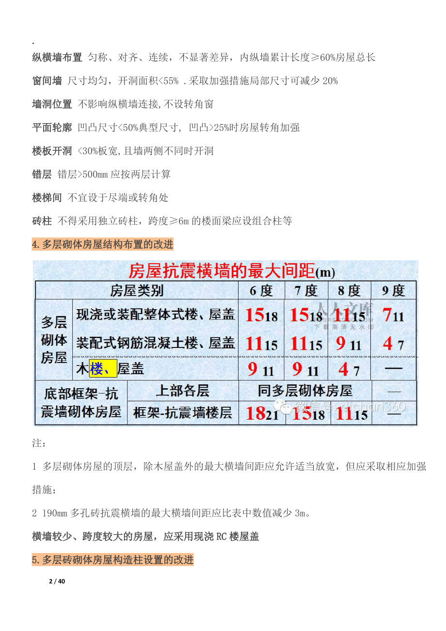 抗震规范对旧版规范的主要改进 (2)_第2页