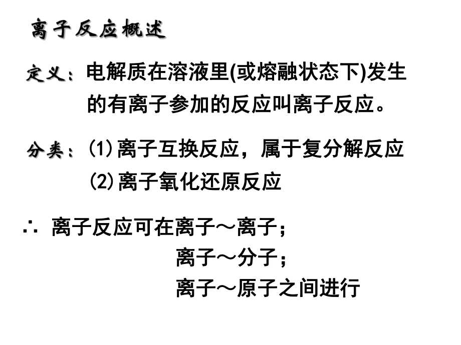 高三化学总复习之离子互换反应_第3页