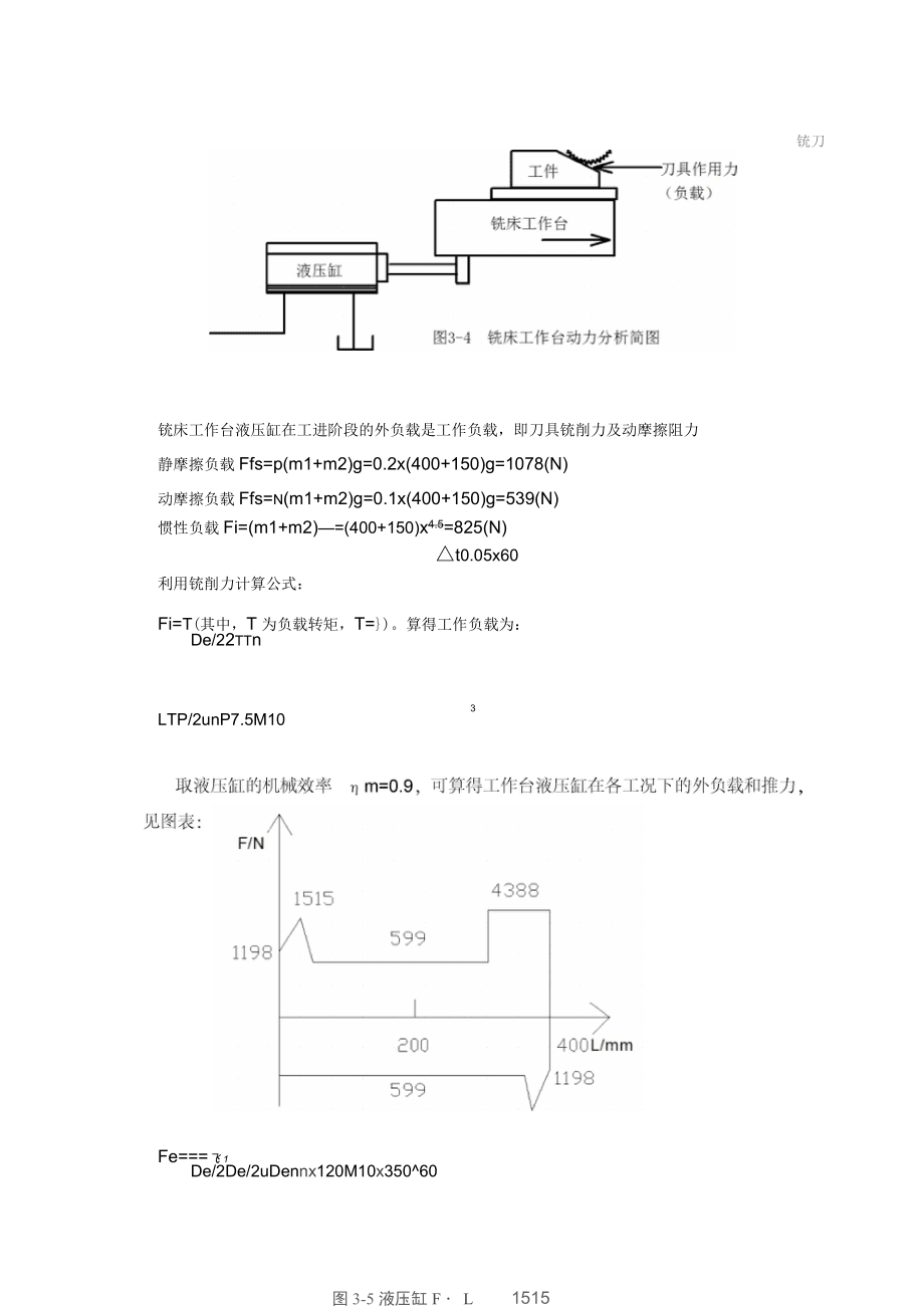 專用銑床工作臺液壓系統(tǒng)設(shè)計講解_第3頁