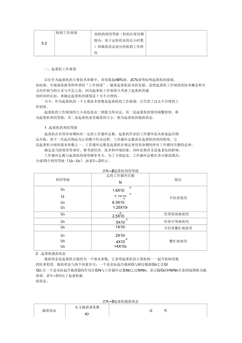 起重机工作级别的含义和分类_第5页