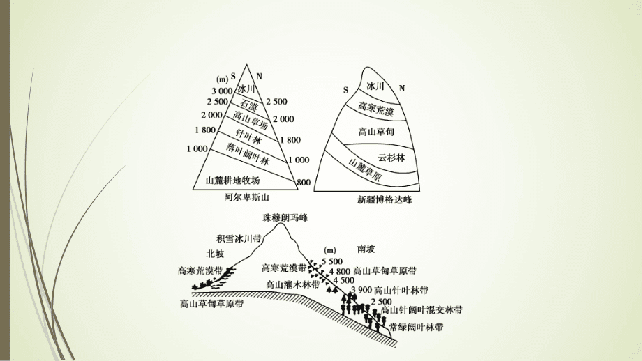 湘教版高中地理必修1 第三章章末復習:《自然地理環境的整體性與差異性》名師課件1_第5頁