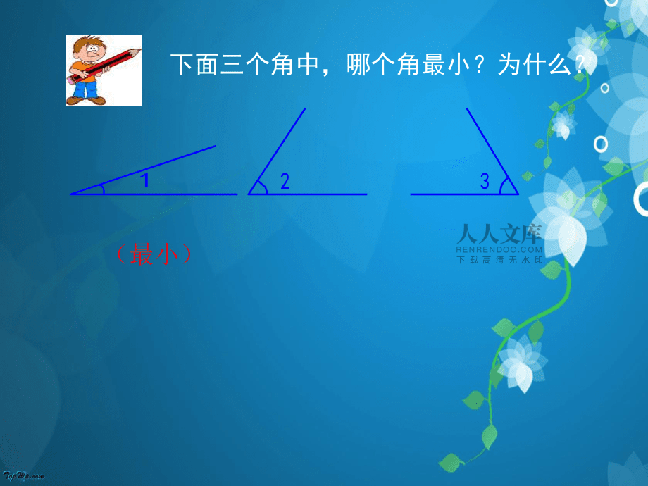 新人教版數學四年級上冊《角的度量》課堂演示課件_第2頁
